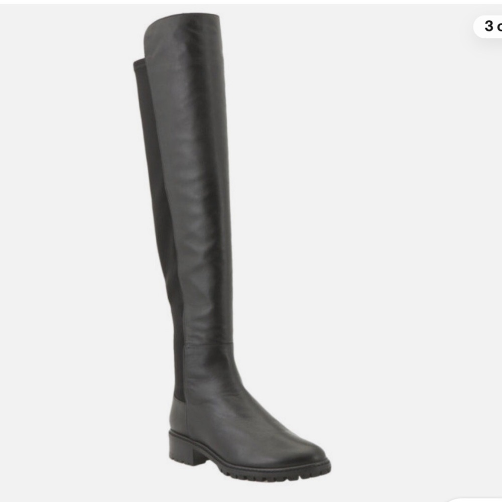 Stuart Weitzman Black Knee-High Boots